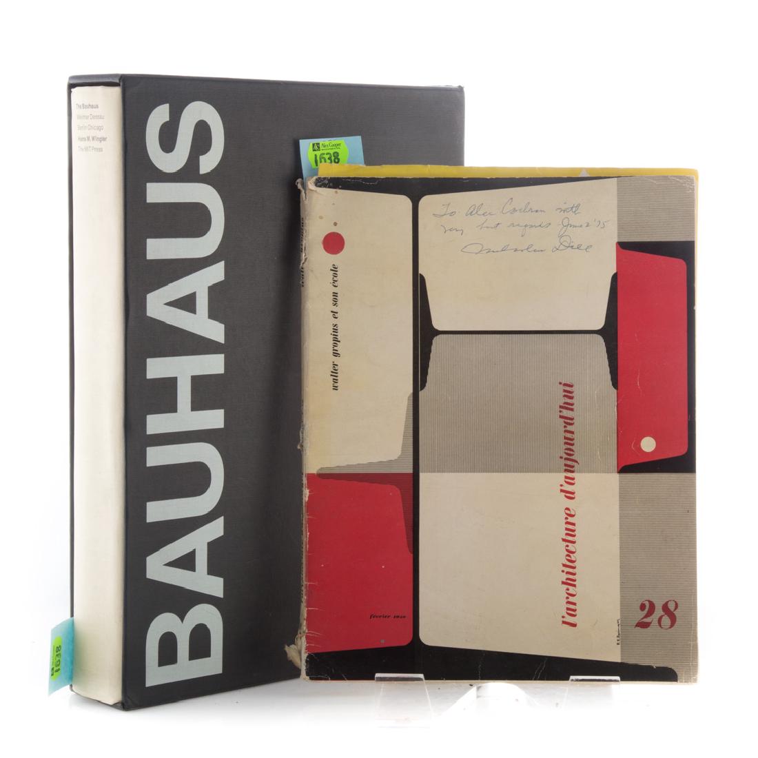 [Modern Architecture, Bauhaus] Two titles (1 of 6)