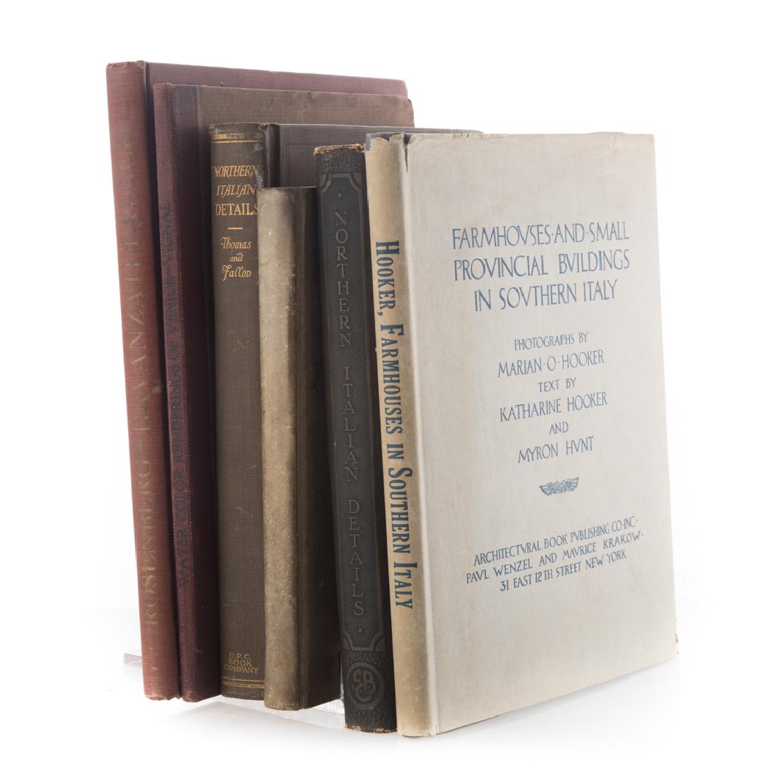 [Italian Architecture] Six titles (1 of 8)