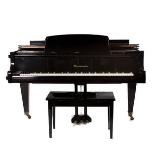 Ebonized Bösendorfer Model 290 Imperial Piano: Concert Grand Piano, 1975-1980, serial number 32199, with eight extra keys, 114 in. L., 66 in. W., 39 in. H.