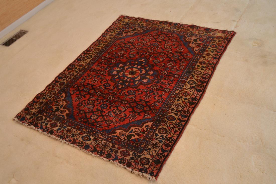 Hamadan 1940's Hand Knotted Handmade Persian Rug (1 of 6)