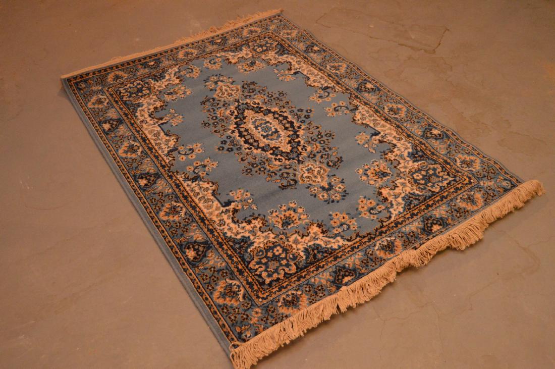 Vintage Kamar Worsted Wool Rug 48"x68" Made in Belgium