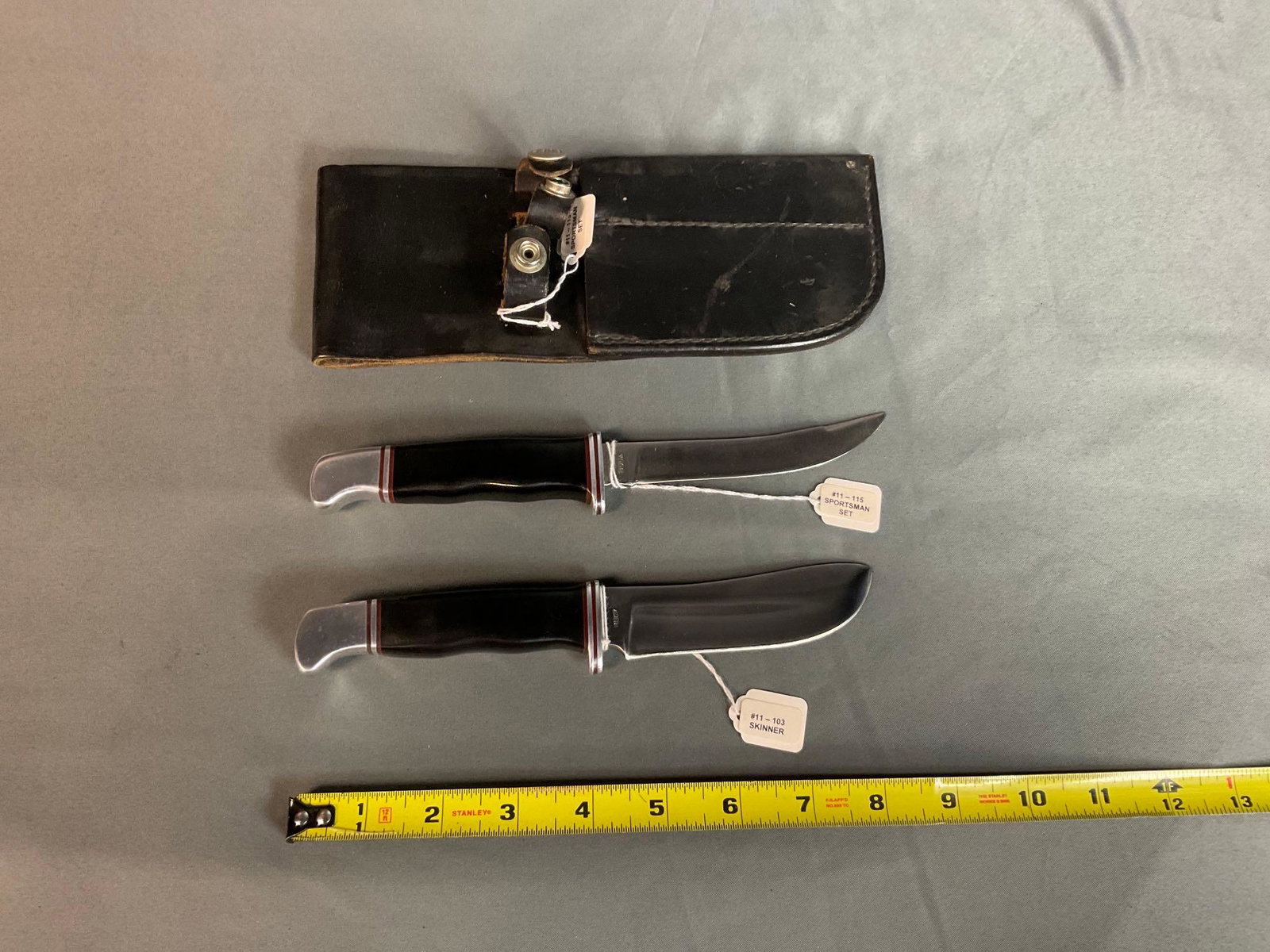 New Pre 1986 Buck 115 Sportsman Set (1 of 4)