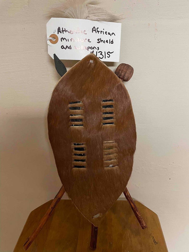 Authentic African Miniature Shield