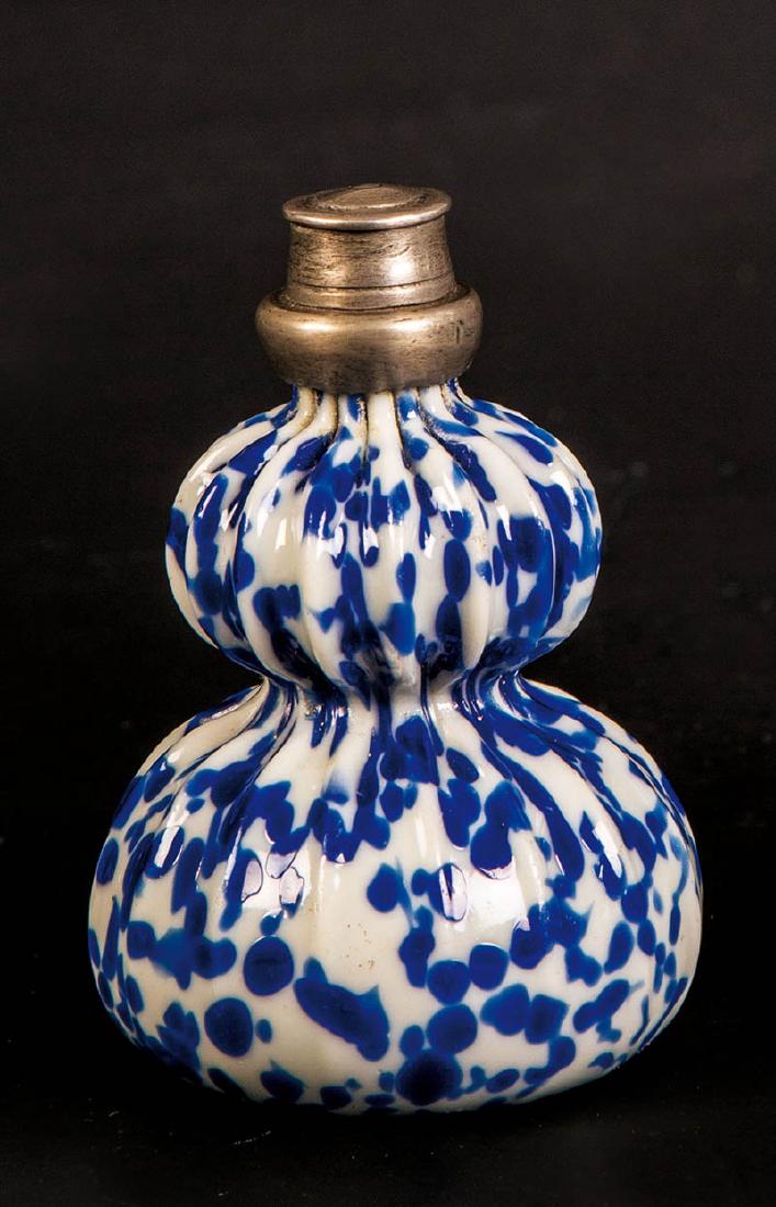 Seltenes Kürbisfläschchen mit Zinnschraubverschluss (1 of 1)