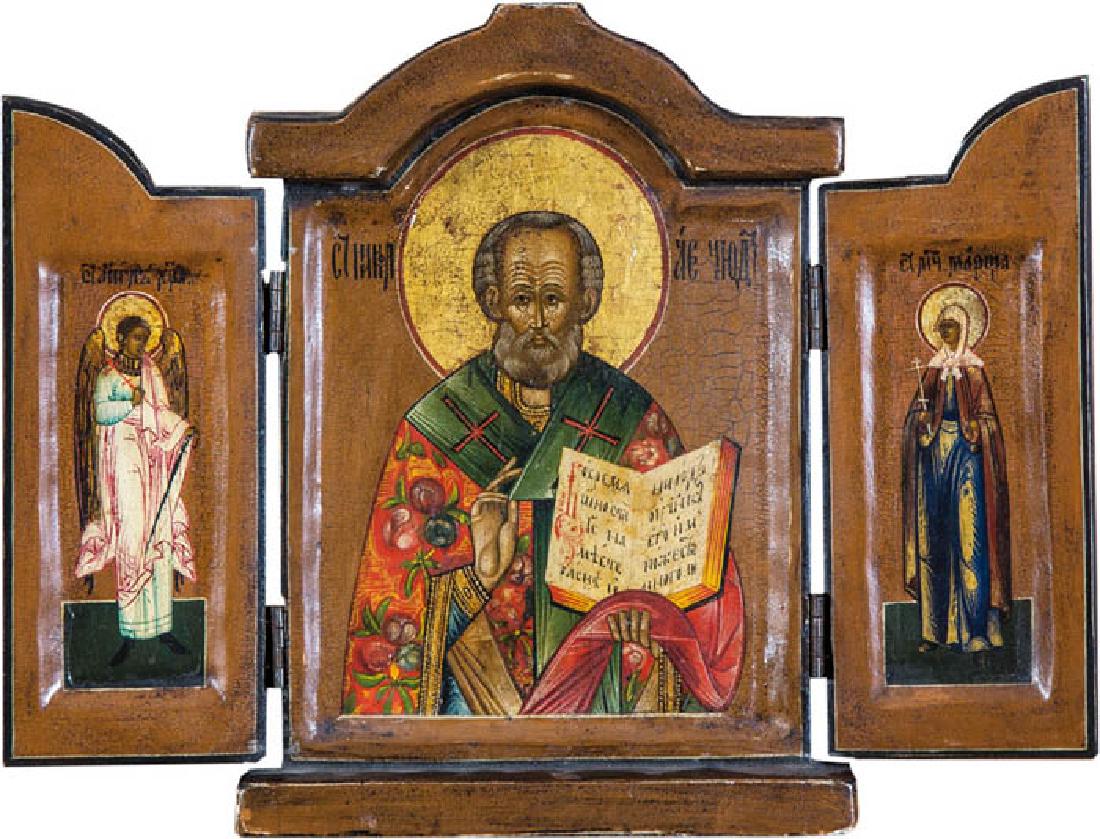 Triptychon mit dem Heiligen Nikolaus (1 of 1)