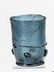 Seltener Nuppenbecher aus hellblauem Glas