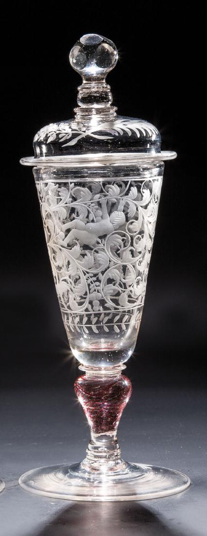 Pokal mit Goldrubinfäden (1 of 1)