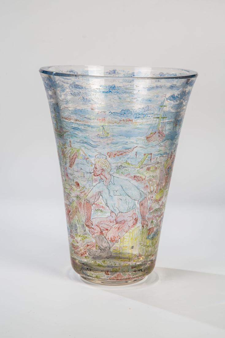 Große Vase mit Fischerszene (1 of 1)