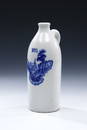 226: Henkelflasche Durlach Faience Bottle