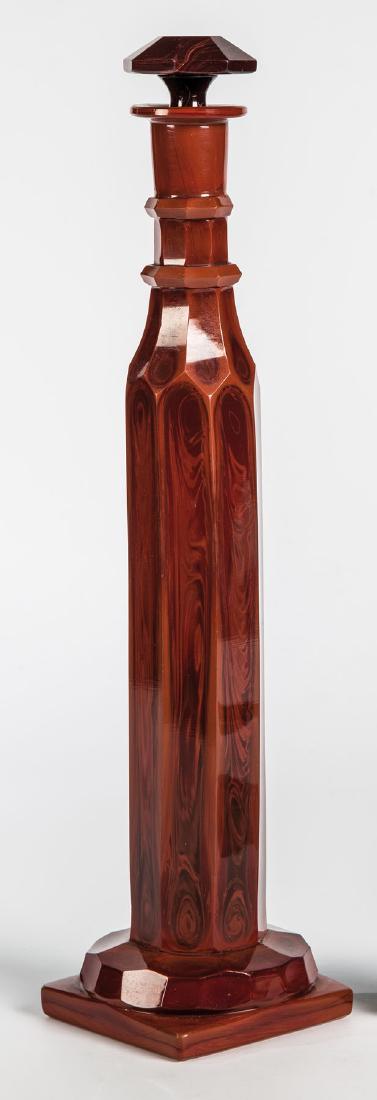 Stabflakon aus rothwelschem Glas (1 of 1)