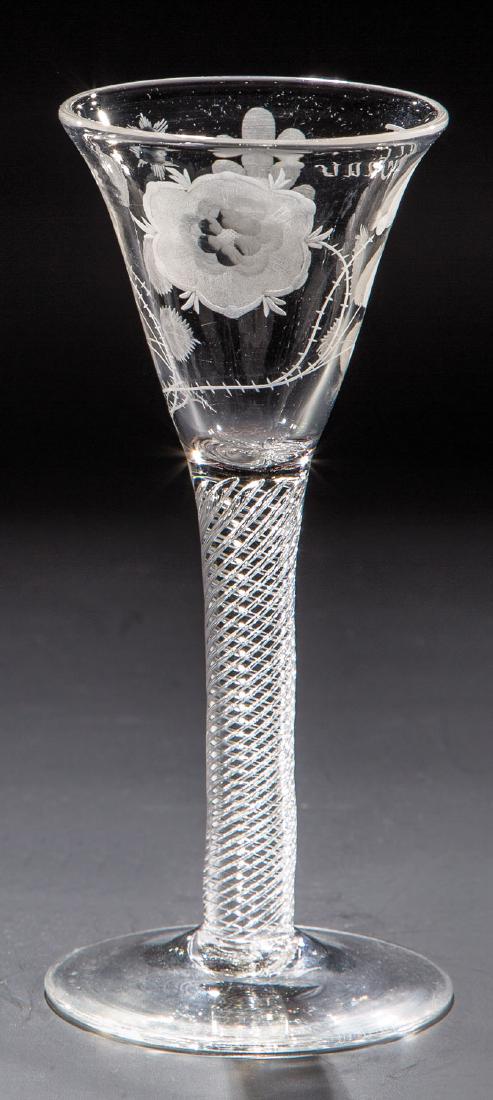 Fadenglas mit Jakobiter-Rose (1 of 1)