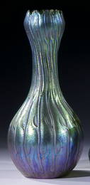 471: Vase Neptun Loetz Glass Art Deco Nouveau Neptune