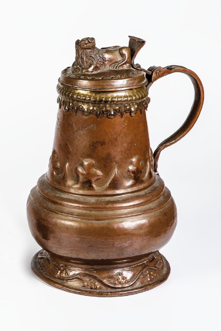 Große Henkelkanne aus Kupfer (1 of 1)