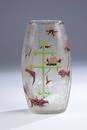 513: Vase Lorraine Cross Galle Nancy Glass Art Nouveau