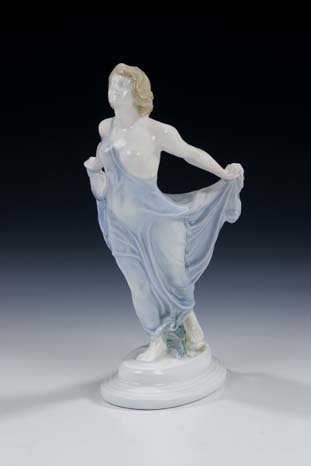 Taenzerin Liebermann Rosenthal Porcelain Dancer
