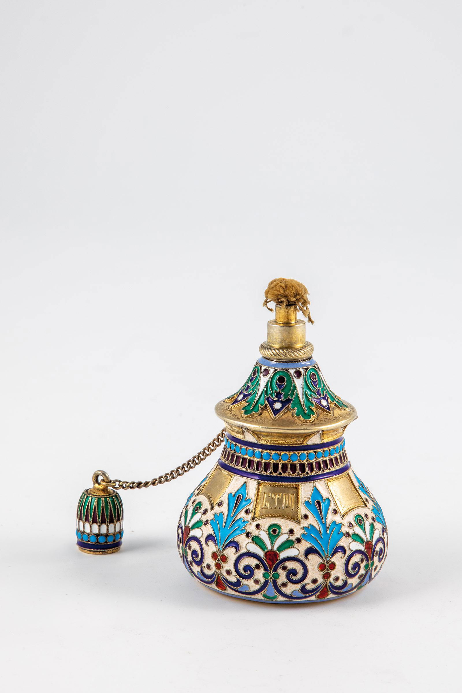 Cloisonné-Email Tisch-Zigarrenanzünder (1 of 1)