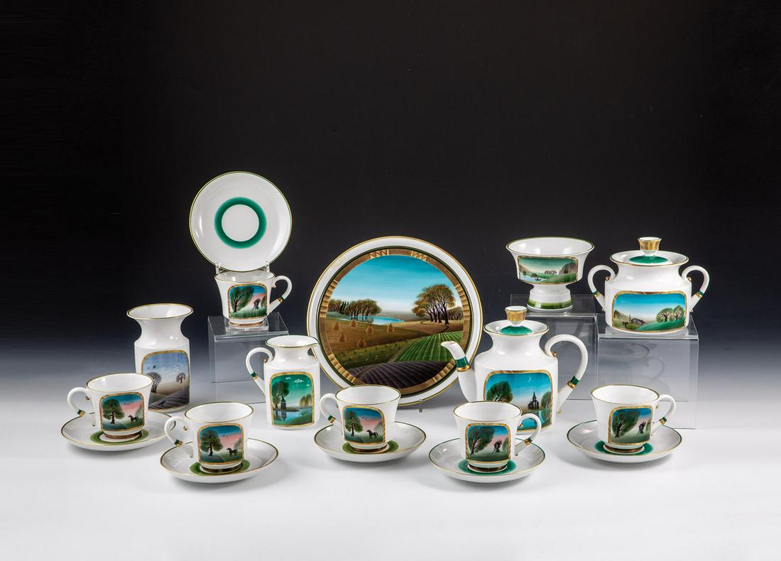 18-teiliges Porzellanservice (1 of 3)