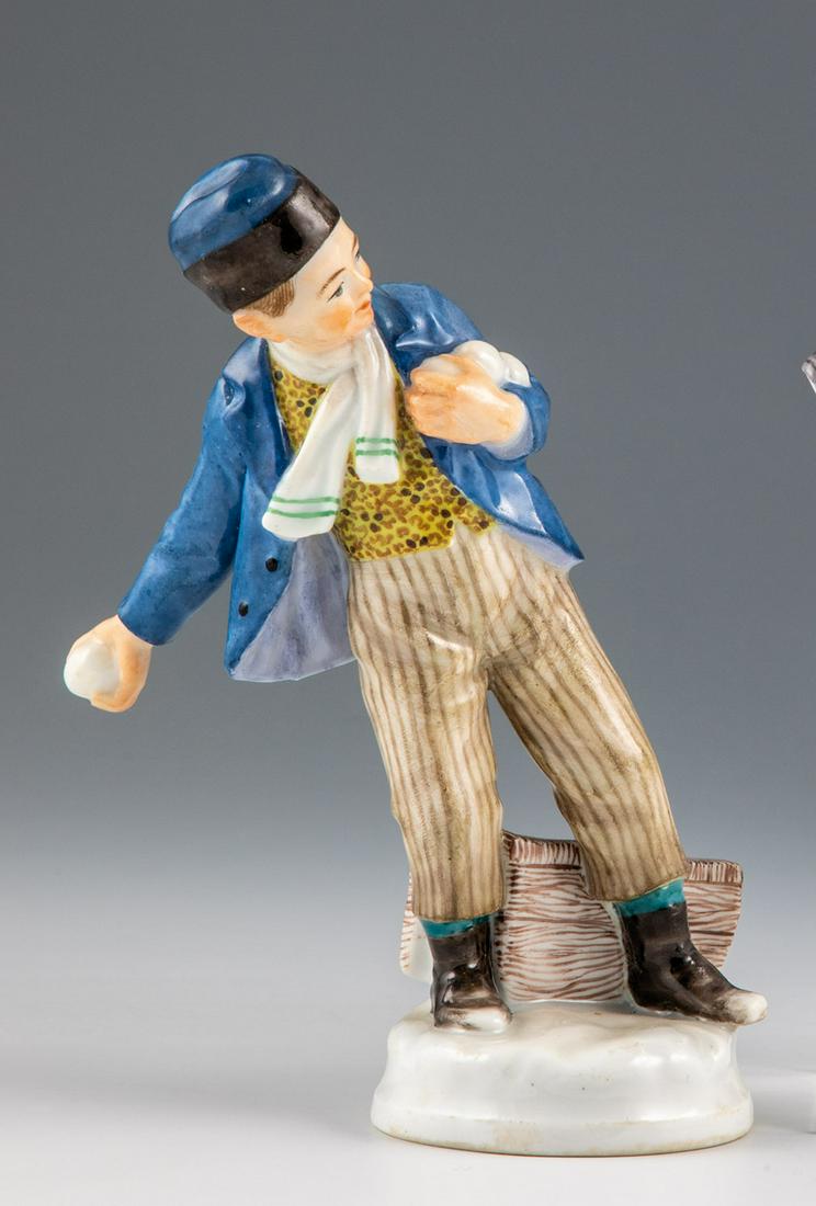 Knabe, Schneebälle werfend (1 of 1)