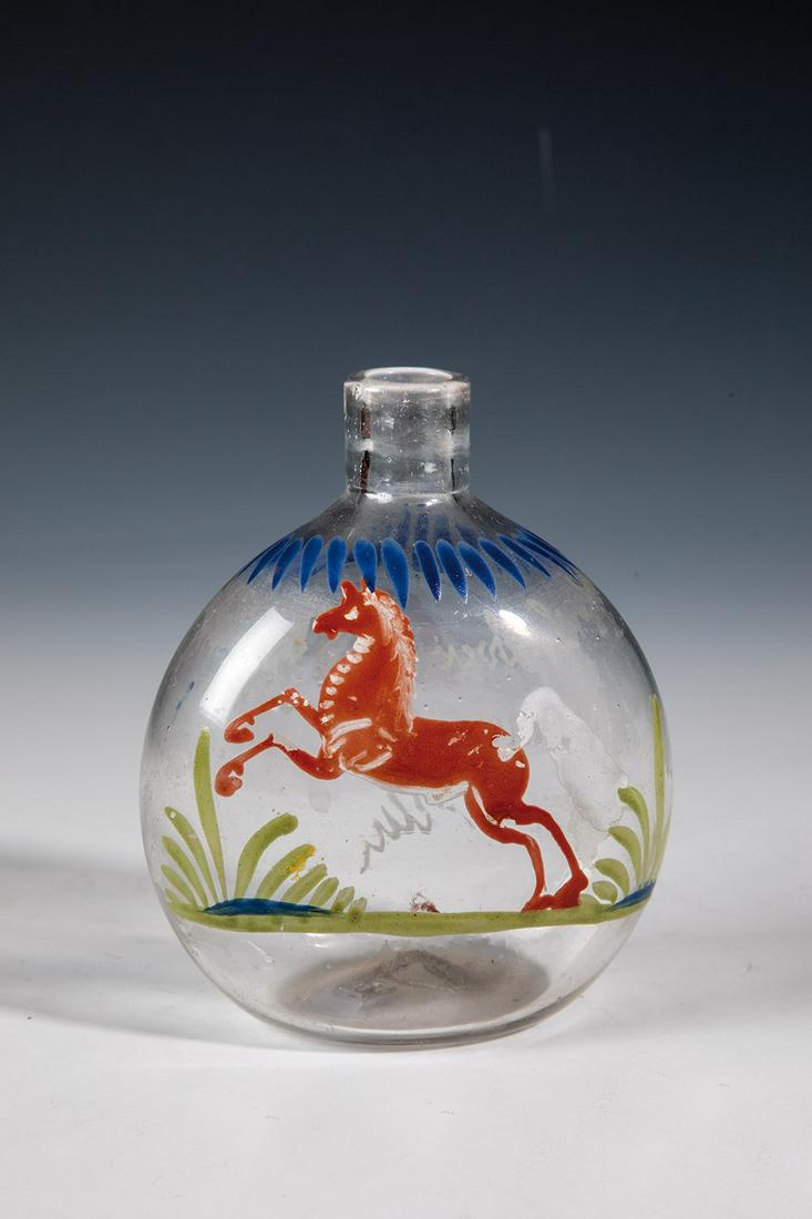 Taschenflasche mit Pferd (1 of 1)