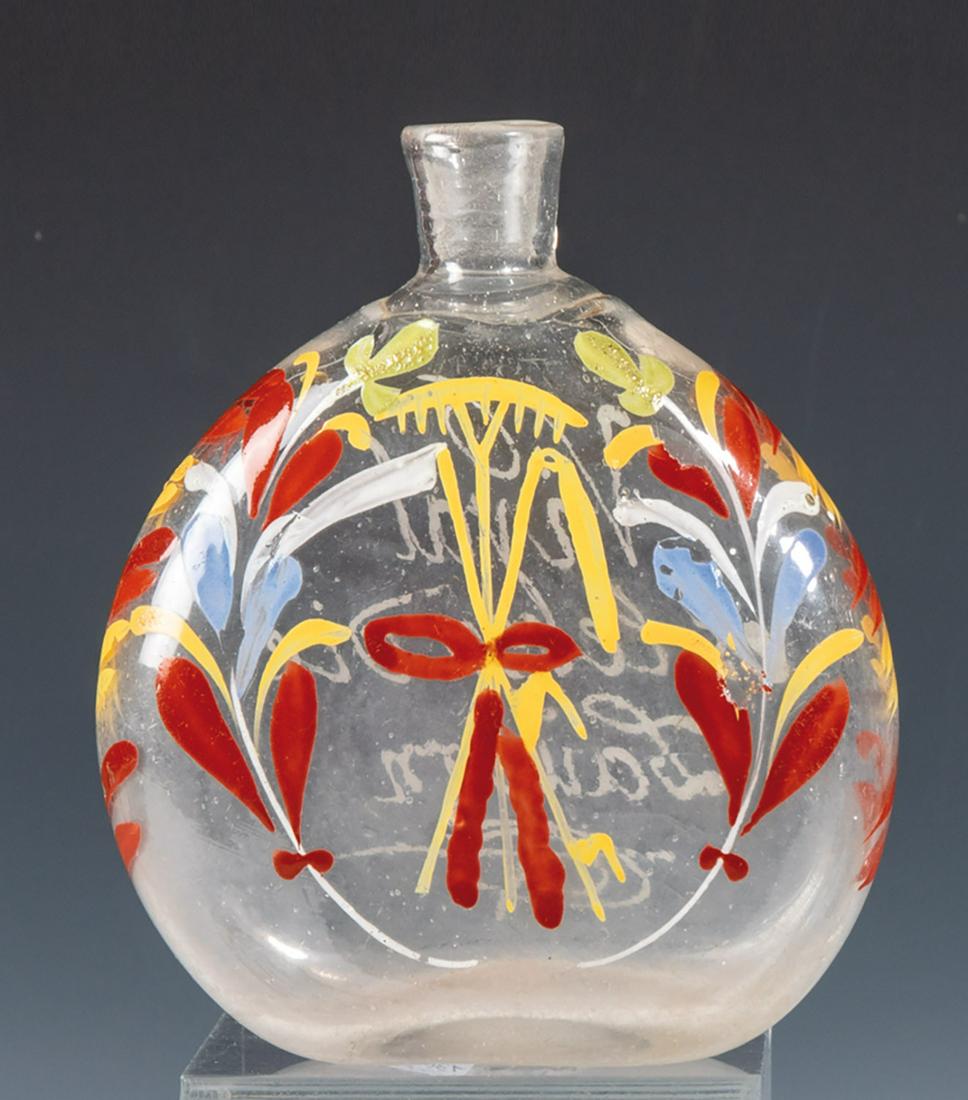 Taschenflasche mit Emblem der Bauer (1 of 1)