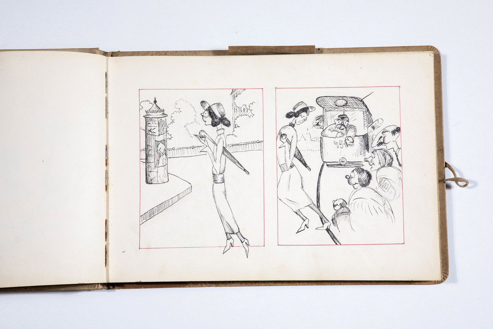 Sammlung von 5 SkizzenbÃ¼cher (1 of 1)