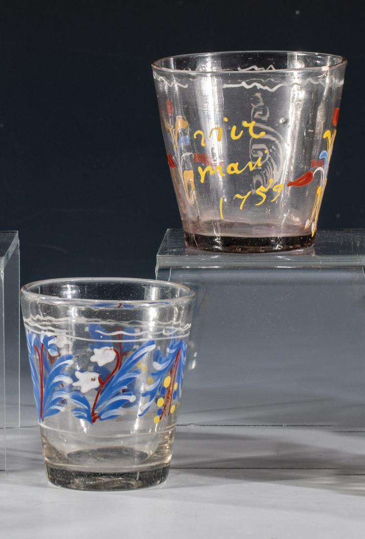 Zwei Becher mit Emailmalerei (1 of 1)