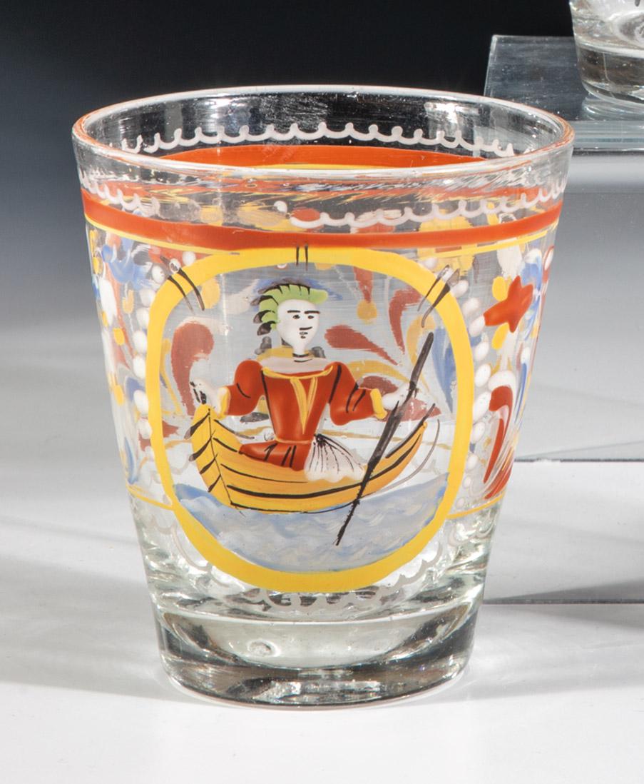 Becher mit Frau im Boot (1 of 1)