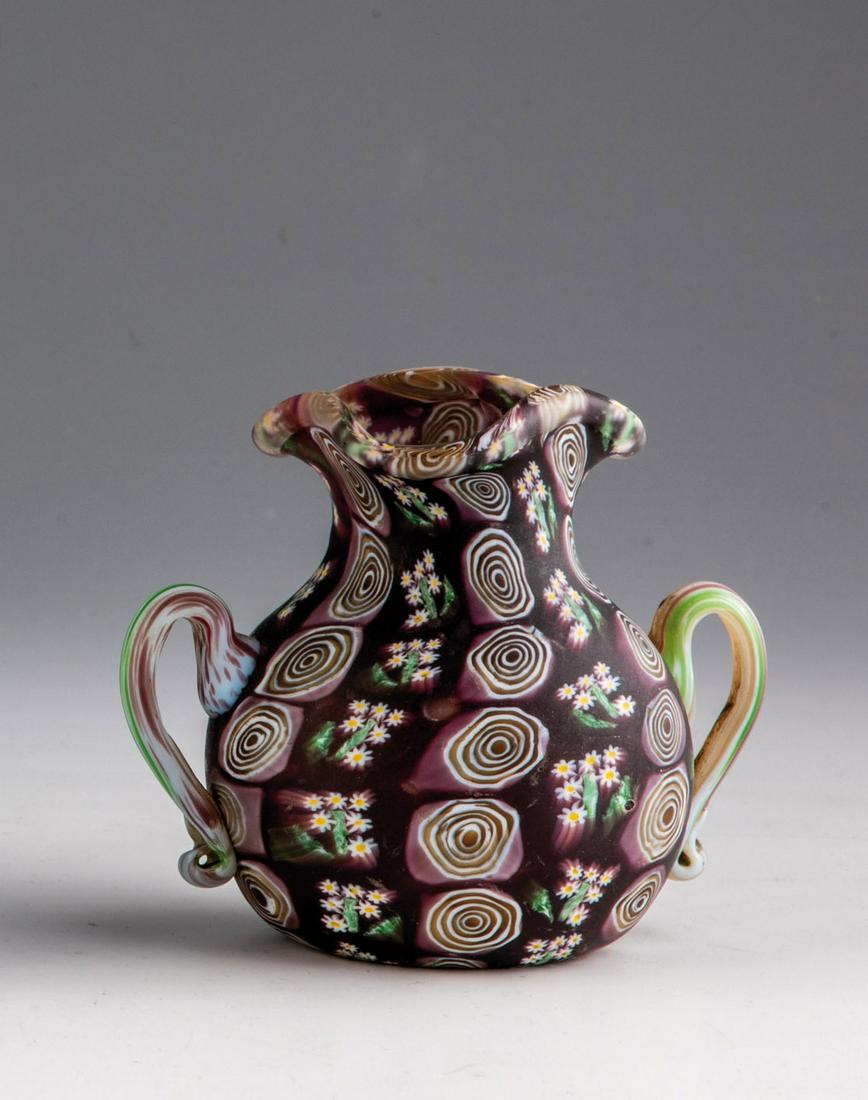 Kleine Zierhenkelvase ''Murrine floreali'' (1 of 1)
