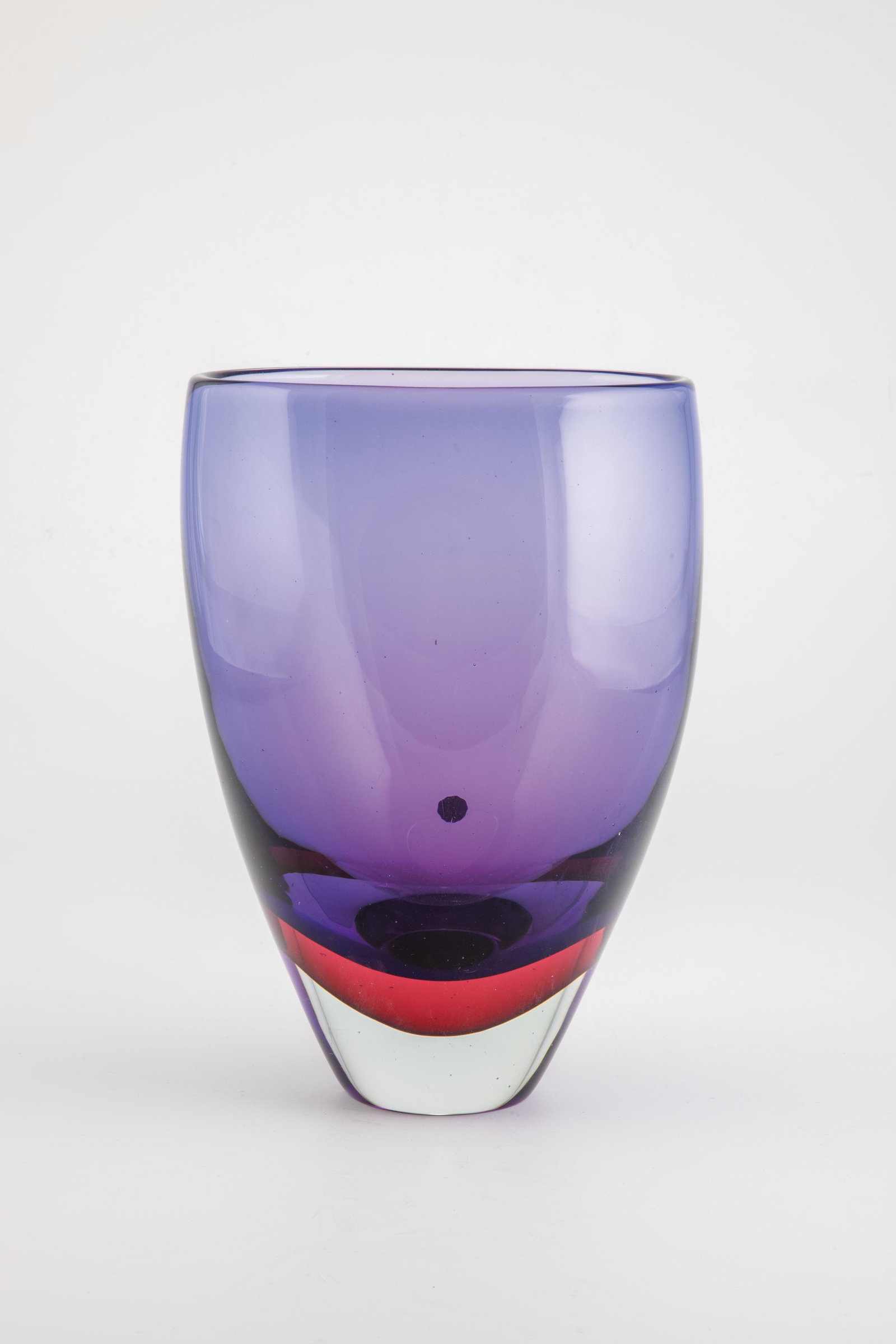 Vase ''sommerso - rosso rubino-blu'' (1 of 1)