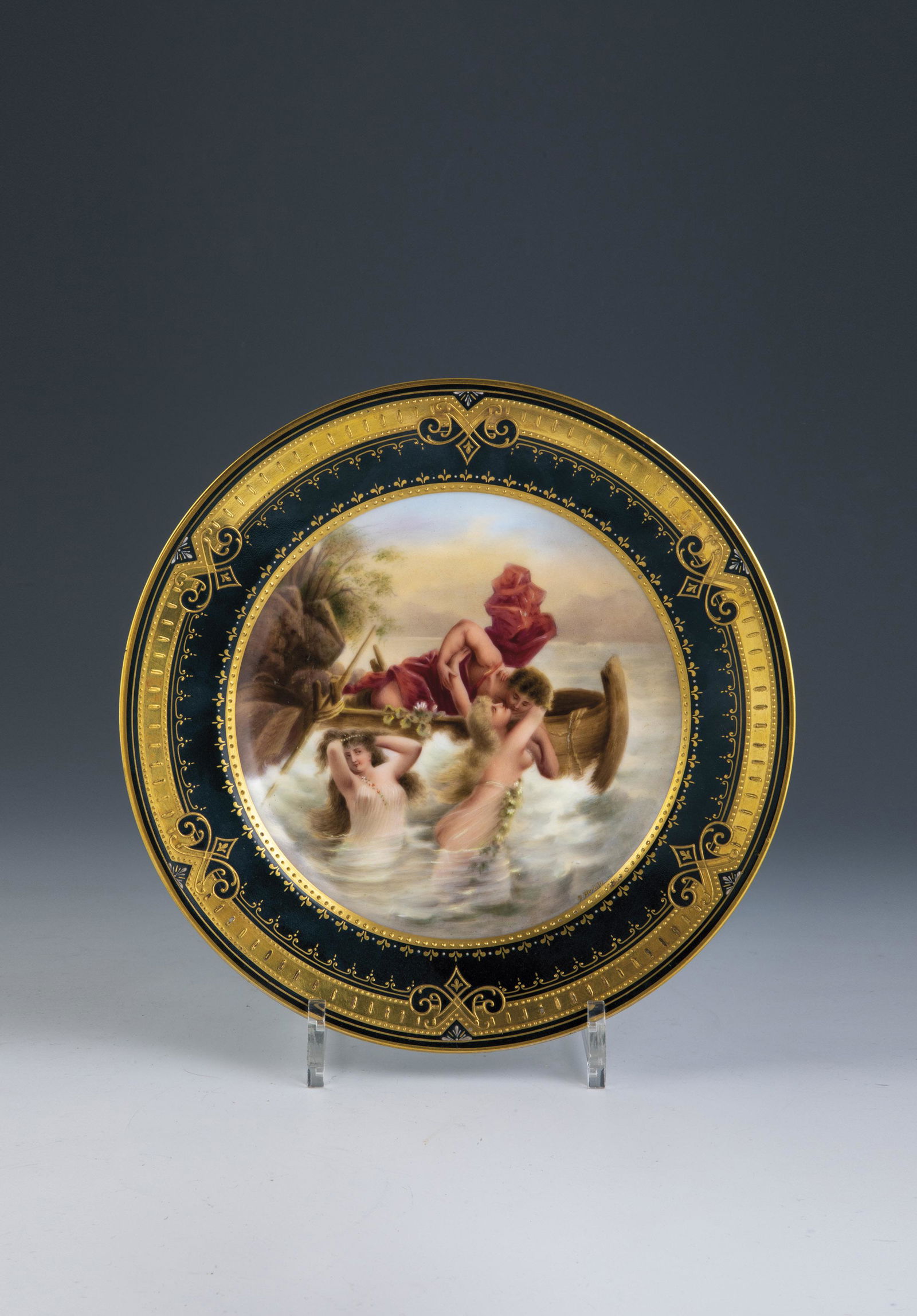 Zierteller ''Kuss der Wellen'' (1 of 1)