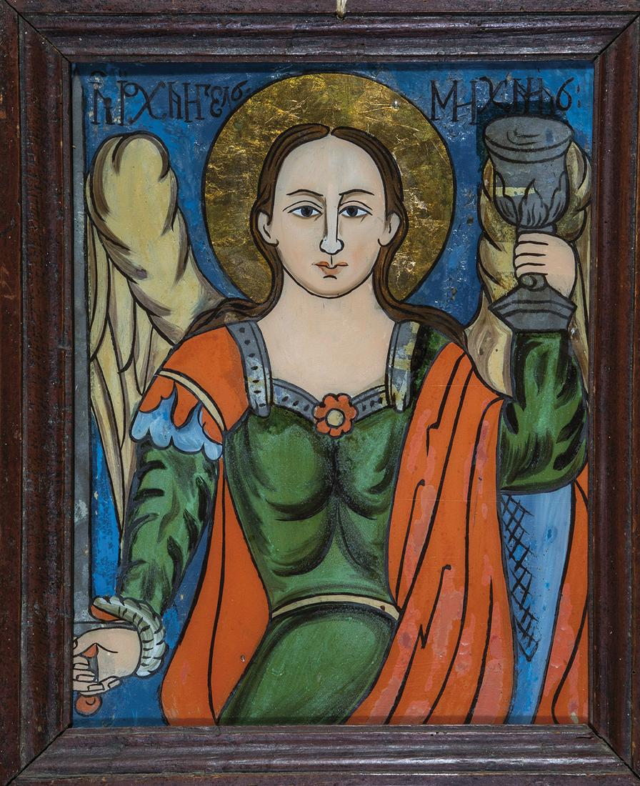 Hinterglasikone: Erzengel Michael (1 of 1)