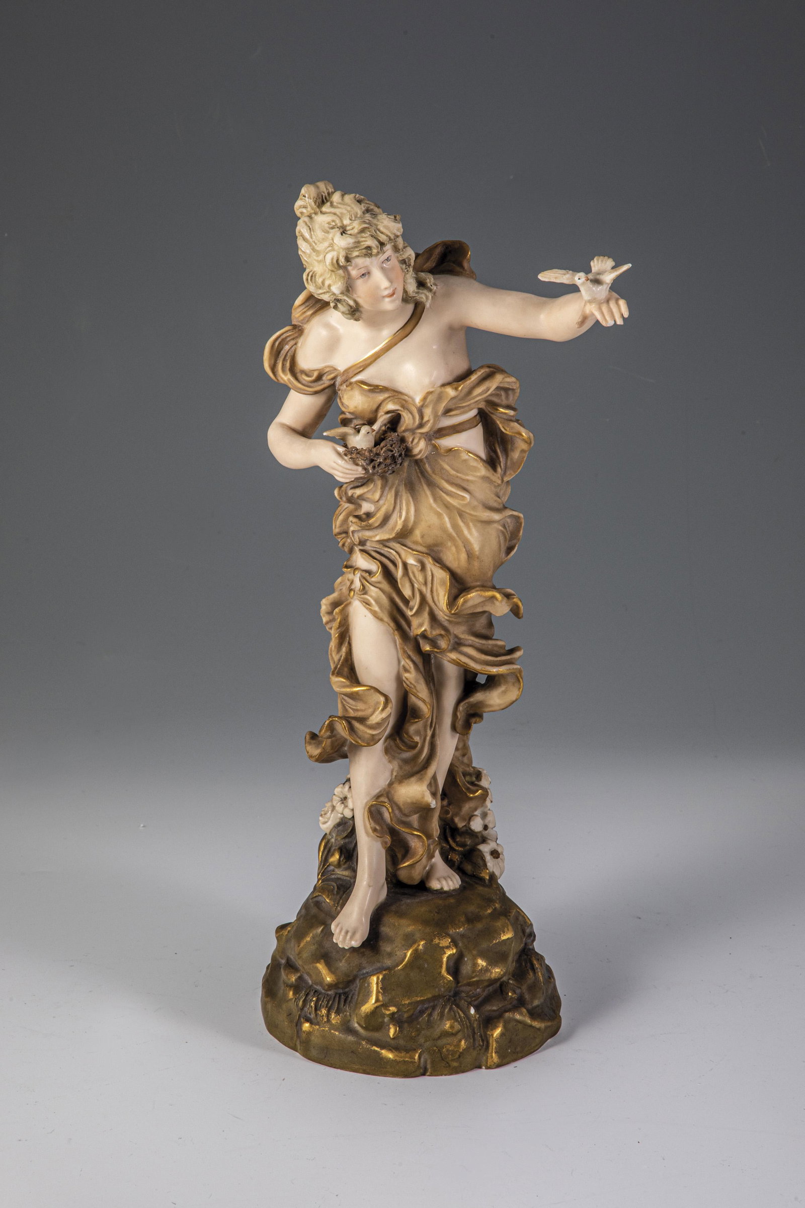 Girl with pigeons (1 of 1)