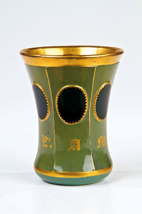 A Lithyalin-Beaker Friedrich Egermann, Blottendorf