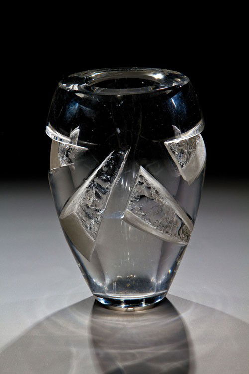 77 A Rare Glass Vase Aristide Colotte Nancy Circa 19 Sep 24