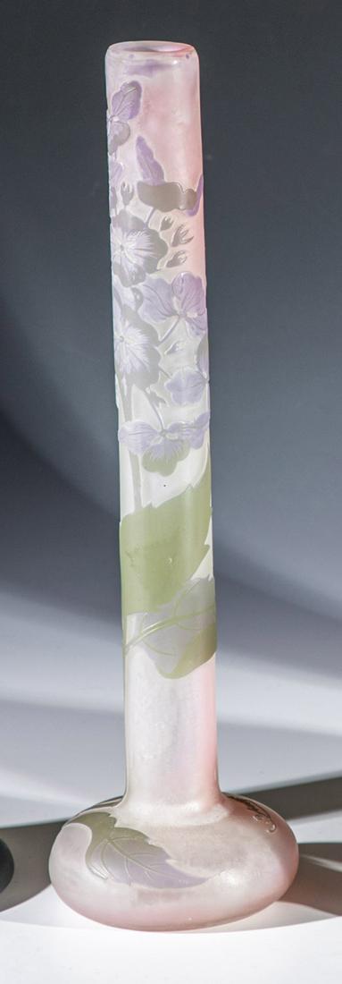 Long neck vase with hydrangeas (1 of 1)
