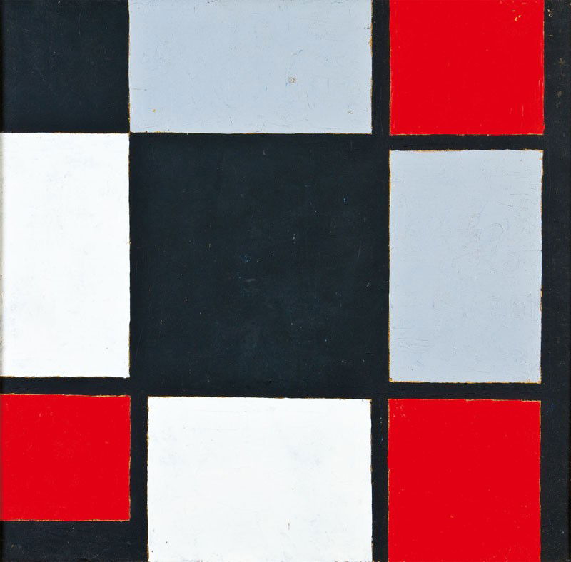 Thilo Maatsch: Untitled. 1972. Oil on MDF-plate. On the reverse inscr., dated and signed. Inv. no. 5023. Framed. 43.5 x 43.5 cm. Deutsche Beschreibung: Maatsch, Thilo 1900Thilo Maatsch Braunschweig 1900 - 1983 Köni