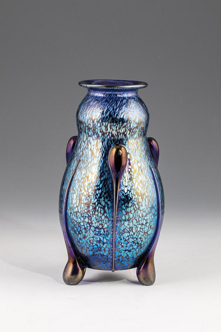 Vase ''cobalt Papillon'' (1 of 2)