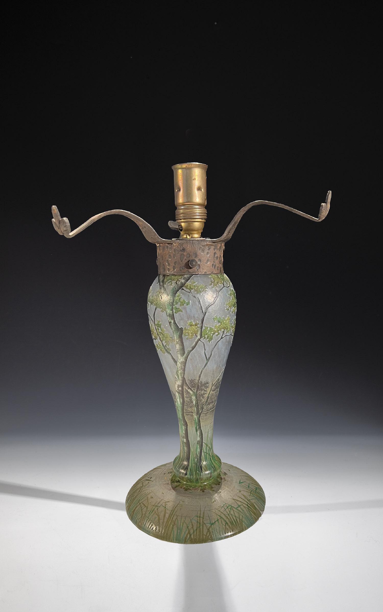 Lamp base with seascape (1 of 1)