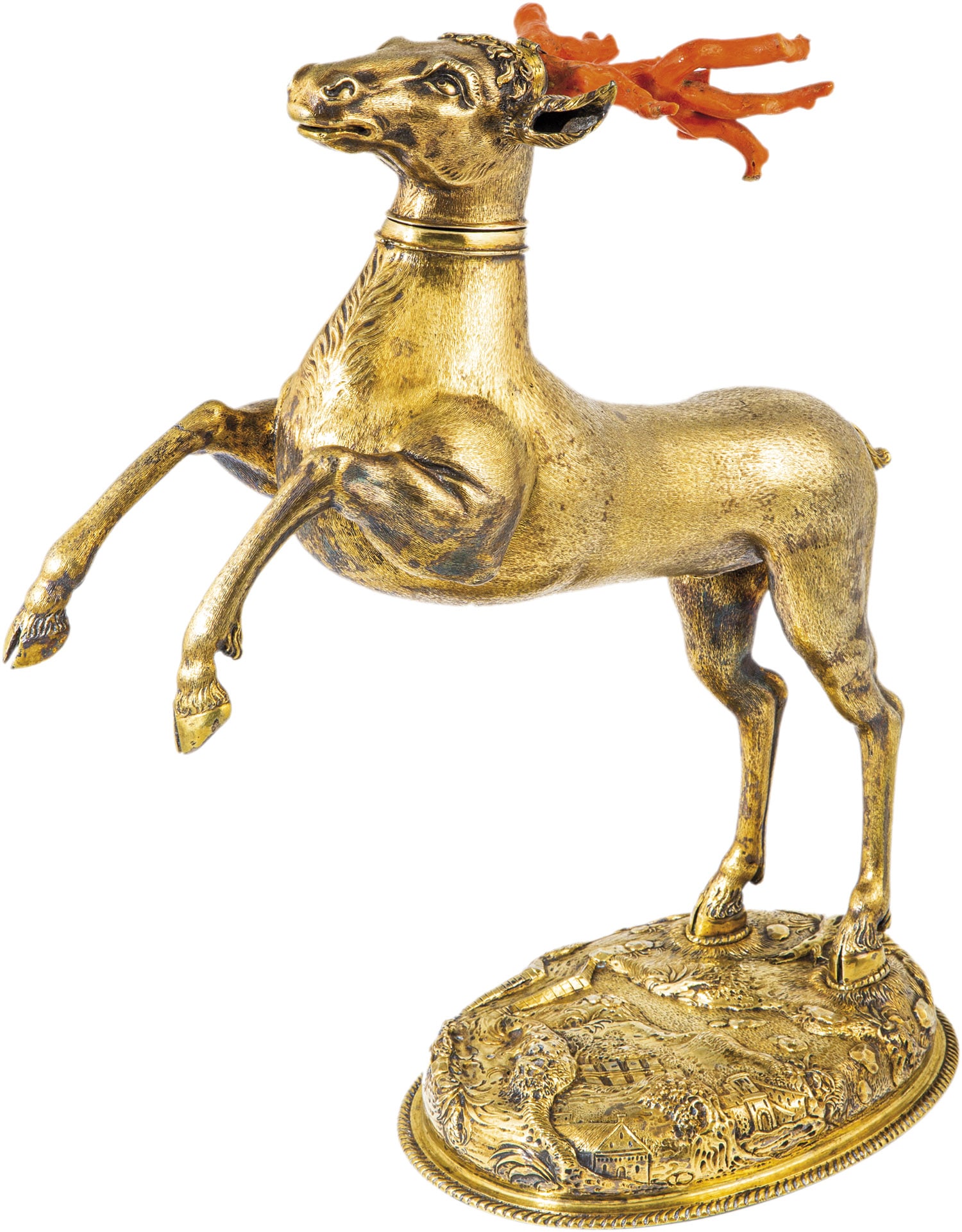 Centerpiece in the shape of a deer (1 of 4)