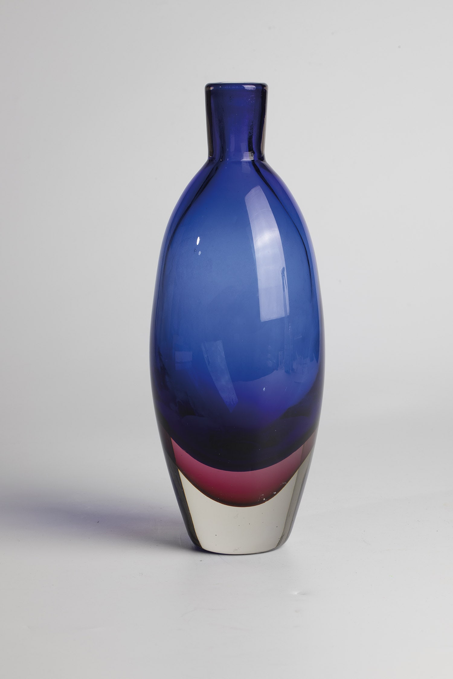 Bottle vase ''Sommerso'' (1 of 1)