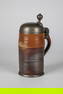 Roller jug with tin lid