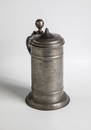 Pewter wine jug