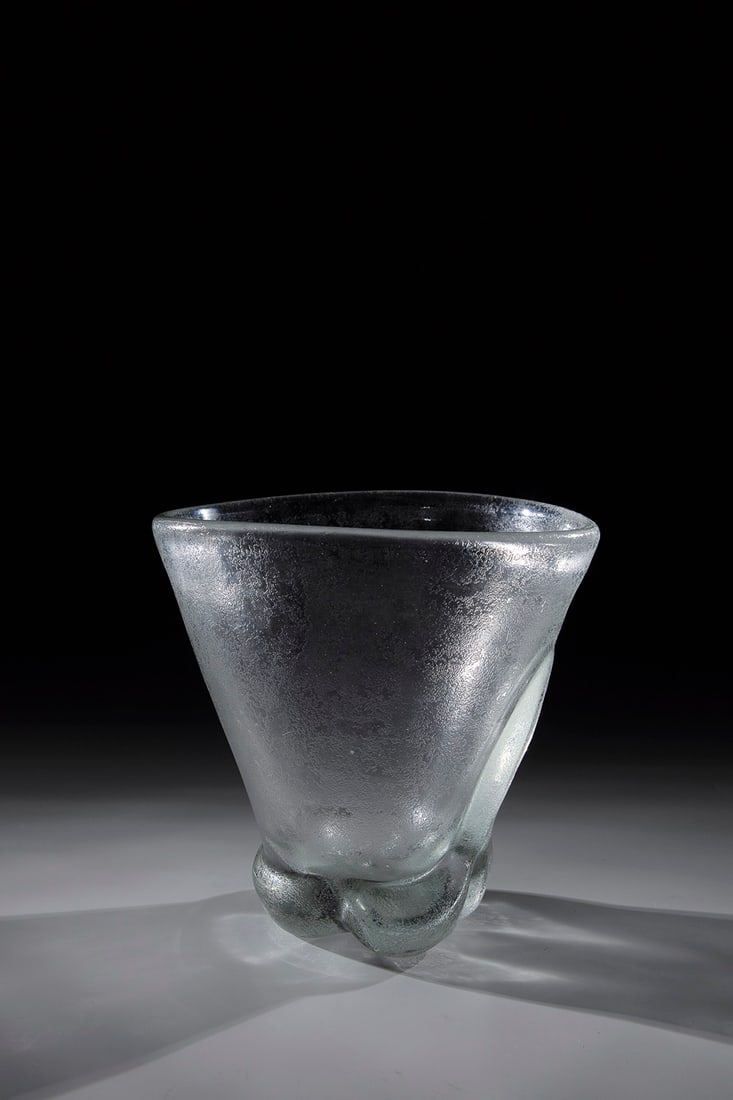 Vase ''Corroded in reliefs'' (1 of 2)