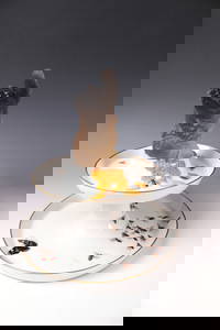 Important &#233;tag&#232;re with smoky topaz attachment