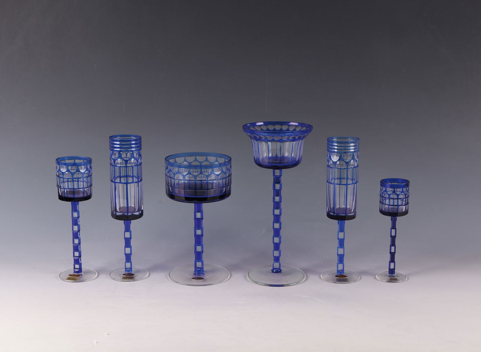 Six stem jars (1 of 2)