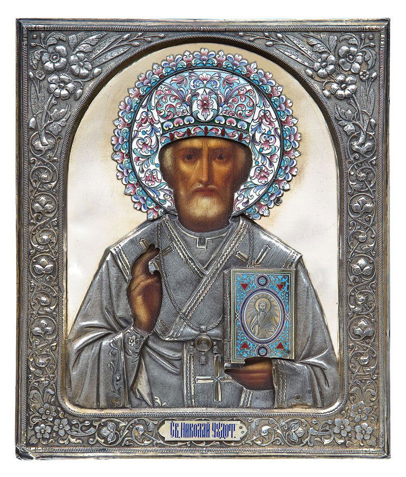Серебряные Иконы Фото