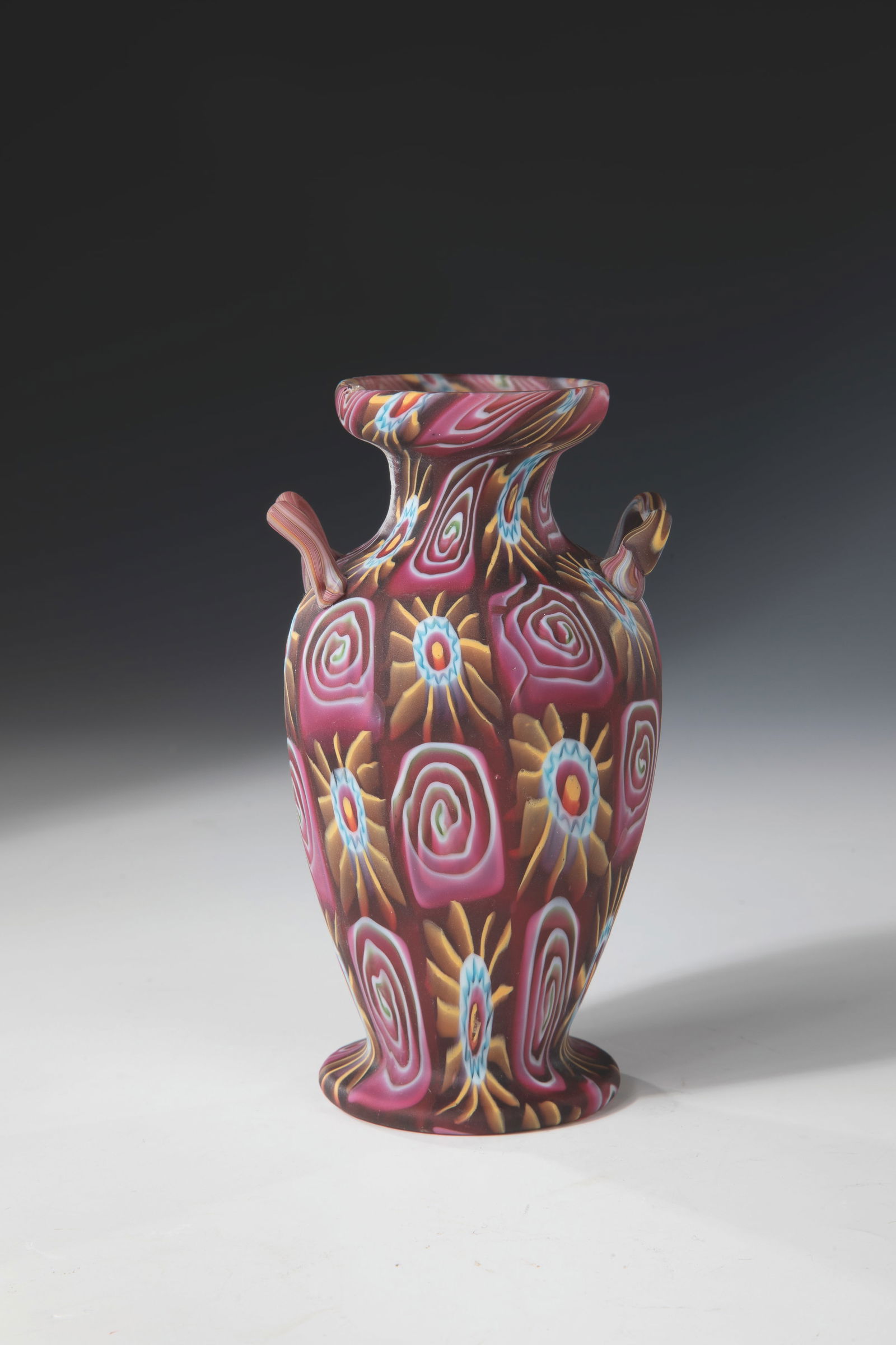 Ornamental Handle Vase ''Murrine'' (1 of 1)