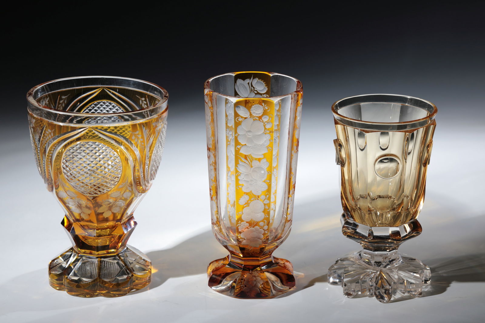 Mixed lot of three foot cups (1 of 1)