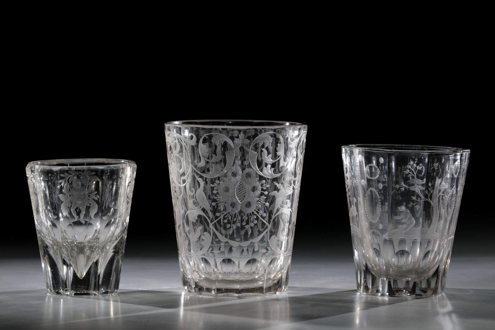 Mixed lot of three cups (1 of 4)