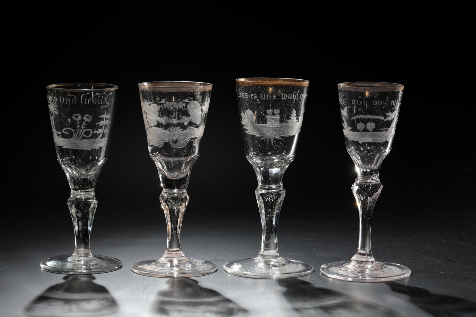 Bundle of four small trophies (1 of 1)